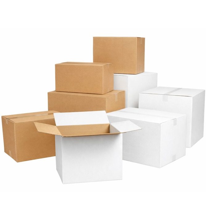 Corrugated shipping cartons